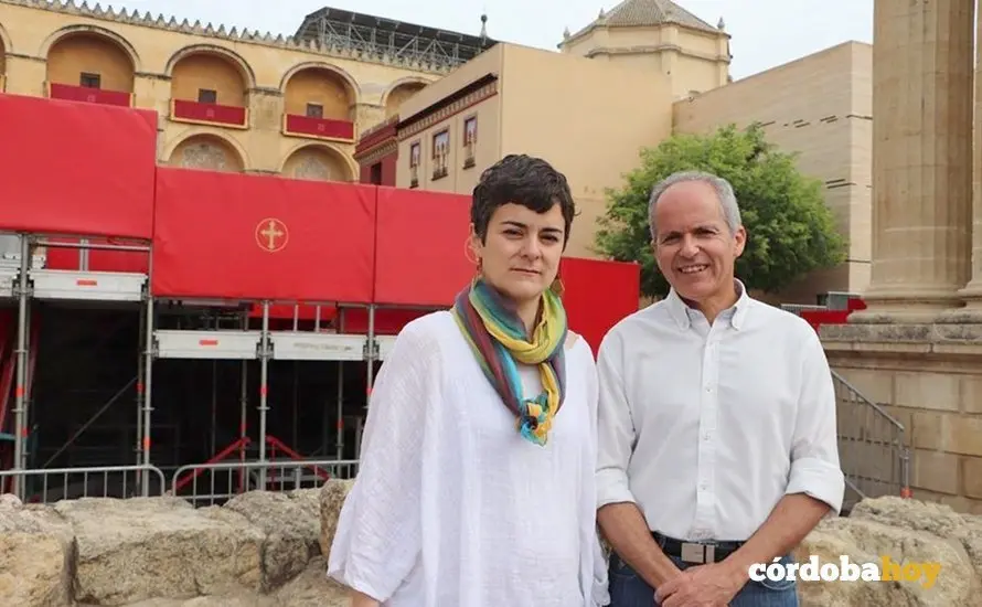 Mari&aacute;ngeles Aguilera y Rafael Bl&aacute;zquez, de Ganemos C&oacute;rdoba