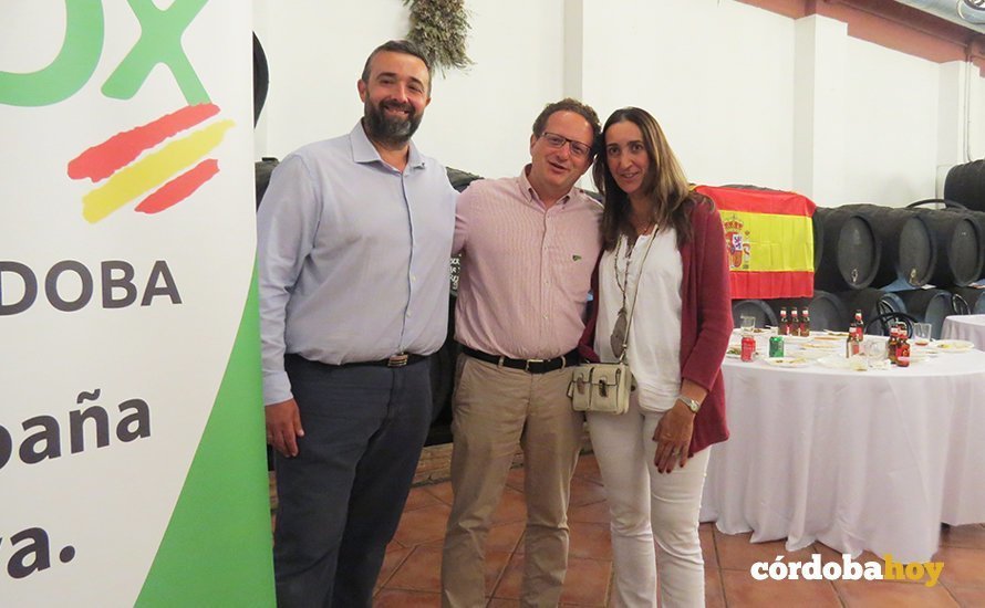 Los líderes de Vox posan para Córdoba Hoy