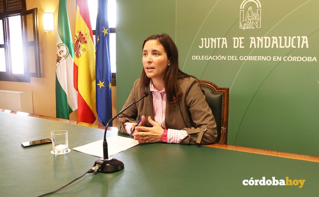 Cristina casanueva, delegada de Fomento de la Junta en Córdoba