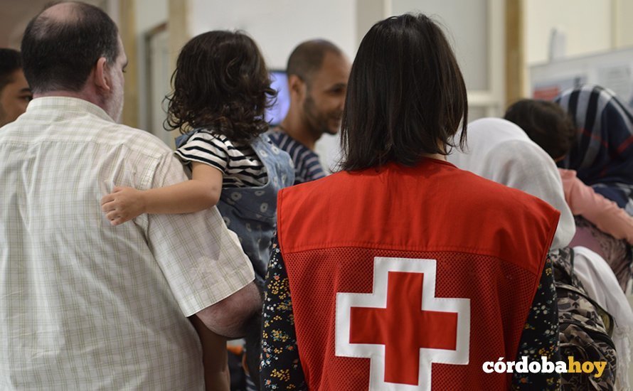 Cruz Roja refugiados en Córdoba
