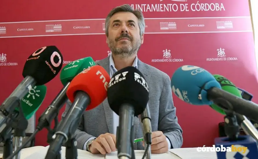 Miguel &Aacute;ngel Torrico, como portavoz del PP