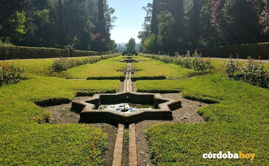 Jardín del Palacio de Moratalla, en Hornachuelos