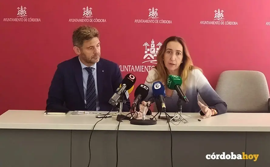 Paula Banadelli en su comparecencia de prensa