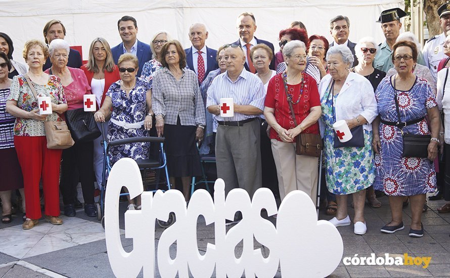 Presentación del Día de la Banderita de Cruz Roja dedicada a las personas mayores