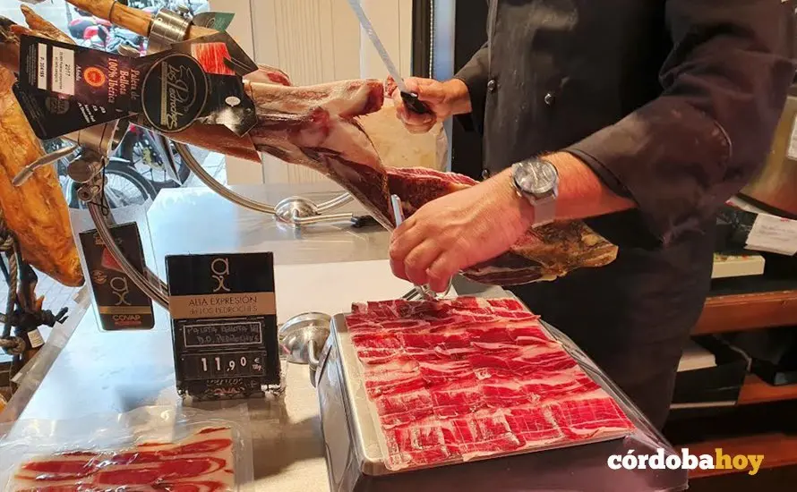 Jam&oacute;n Ib&eacute;rico de Los Pedroches marca Covap