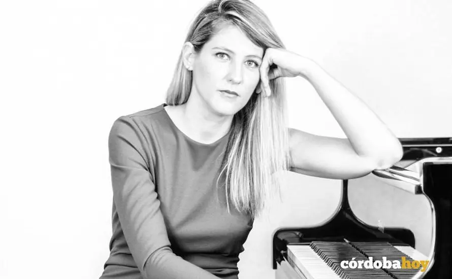 la pianista Mar&iacute;a Dolores Gait&aacute;n