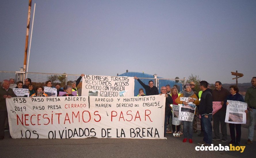Protesta en La Breña