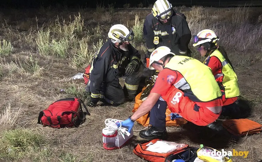 Simulacro de accidente en el Aeropuerto de C&oacute;rdoba