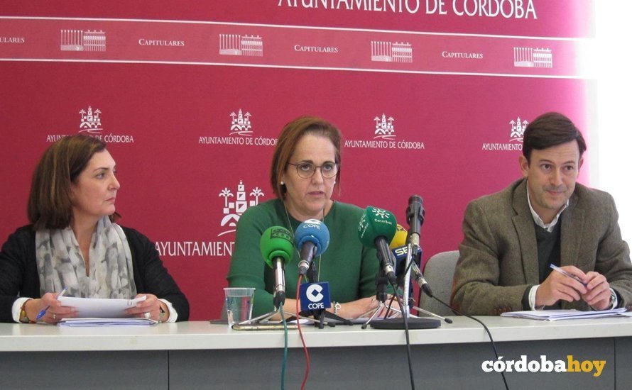 Paqui Higuera, Blanca Torrent y Gonzalo Esparza