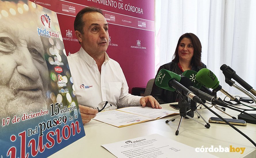 Miguel Ruano y Eva Contador con el Paseo de la ilusión