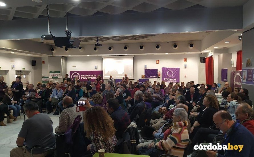Reunión de Podemos en Fepamic