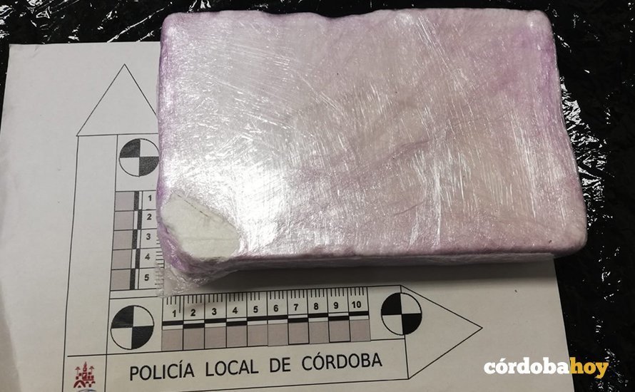 La droga intervenida por la Policía Local de Córdoba