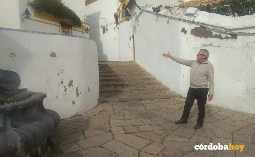 Jos&eacute; Rojas en la cuesta del Bail&iacute;o