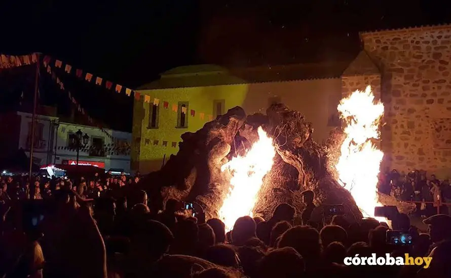 Fiesta de La Candelaria en Dos Torres, en una imagen de archivo