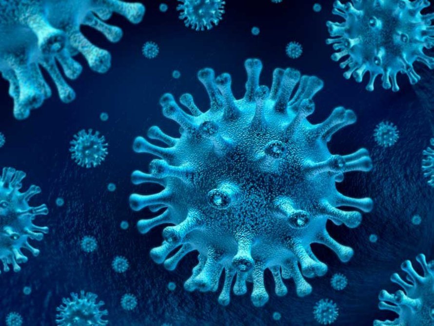 Imagen primitiva del Coronavirus