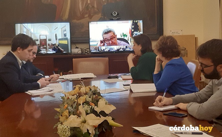 Reunión por videoconferencia de subdelegados del Gobierno central