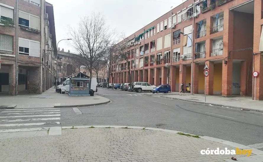 Interior del barrio de Las Moreras