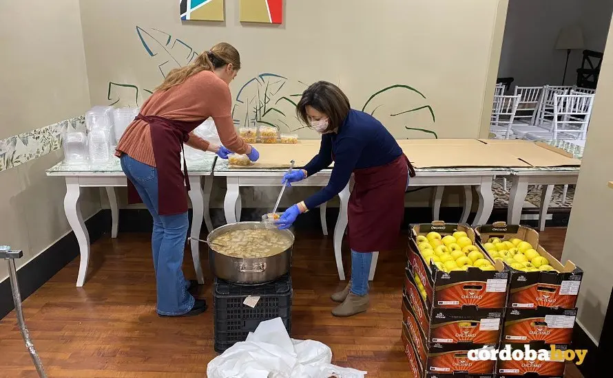 Voluntarias de C&aacute;ritas