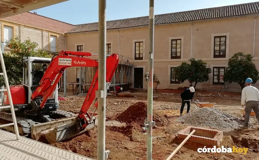 Obras en el obispado de C&oacute;rdoba