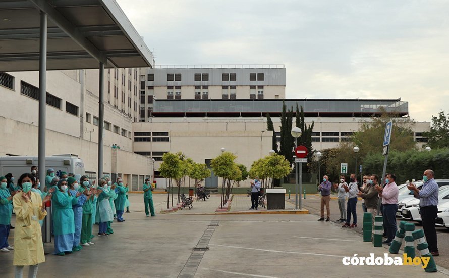 Personal sanitario de Hospital Universitario Reina Sofía de Córdoba