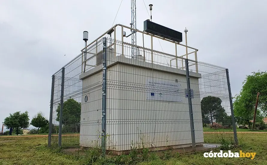 Estaci&oacute;n para medir la calidad del aire en La Asomadilla