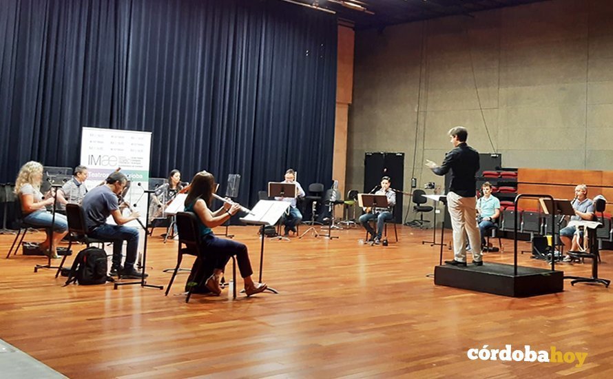 Primer ensayo presencial de la Orquesta de Córdoba en el Góngora