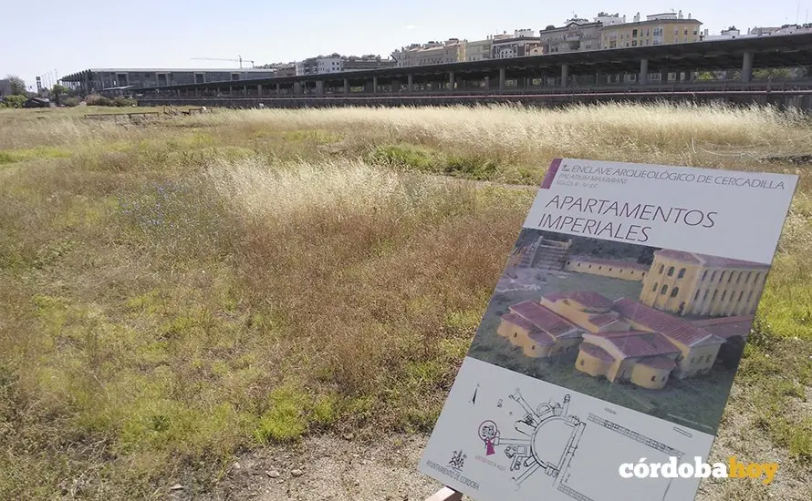 Estado del yacimiento de Cercadilla en C&oacute;rdoba 1