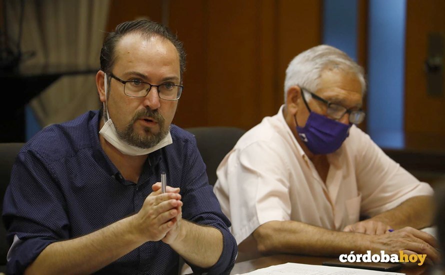 Juan Alcántara y Carlos Aranda, de Podemos Córdoba