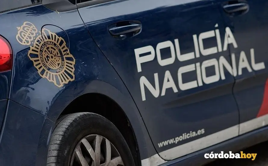 Veh&iacute;culo de la Polic&iacute;a Nacional