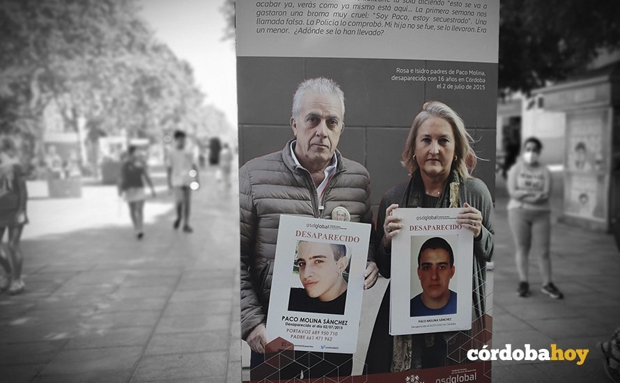 Exposición sobre desaparecidos en Córdoba