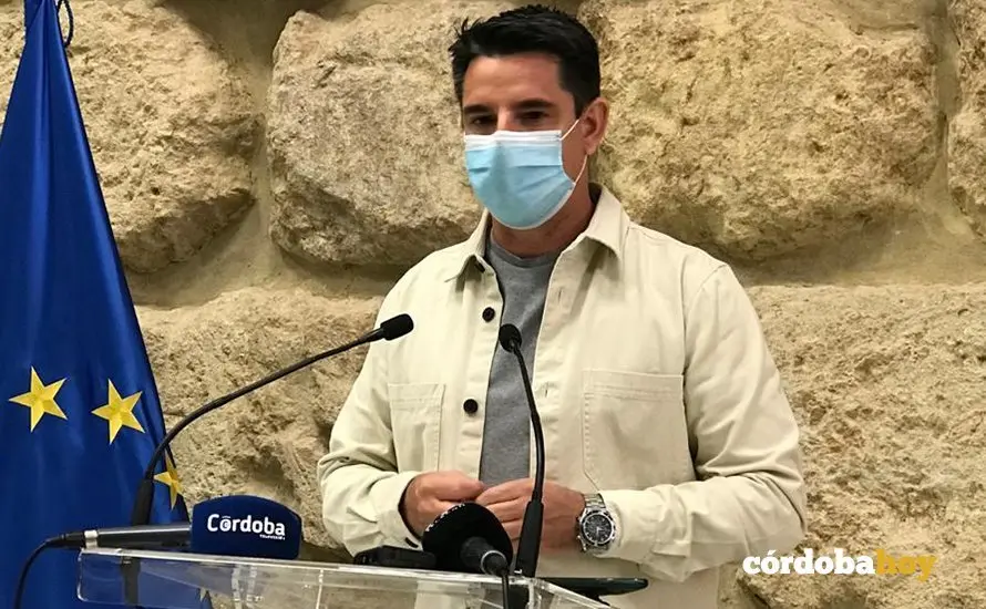 El portavioz de IU en el Ayuntamiento de C&oacute;rdoba, Pedro Garc&iacute;a