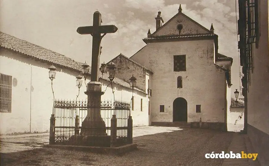 Convento de los Capuchinos al fondo. FOTO DE LA COLECCI&Oacute;N EMILIO GODES DEL ARCHIVO MUNICIPAL