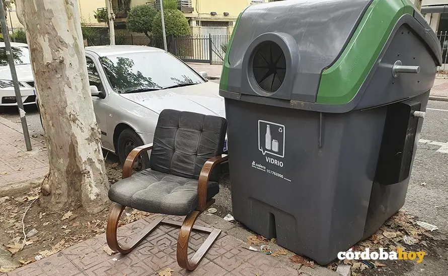 Objetos en la basura