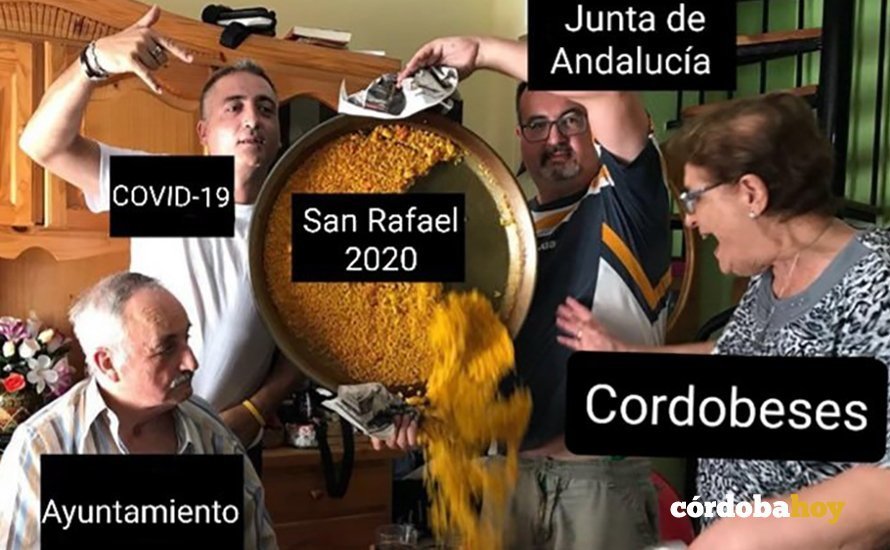 'Meme' en representación del tira y afloja de la Junta y el Ayuntamiento sobre San Rafael