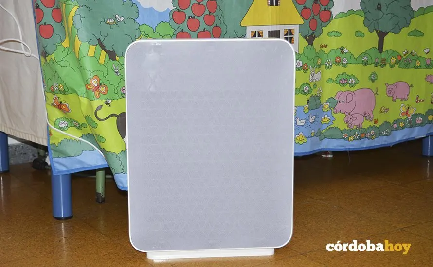 Filtros purificadores HEPA en el CEIP Malmuerta
