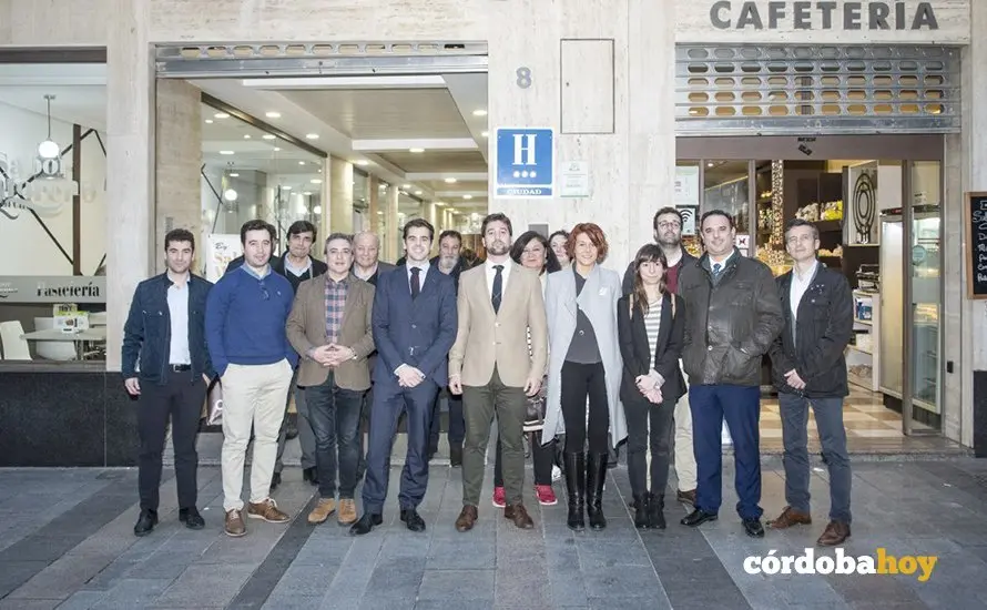 La directiva de Aehcor en una imagen antes de la pandemia