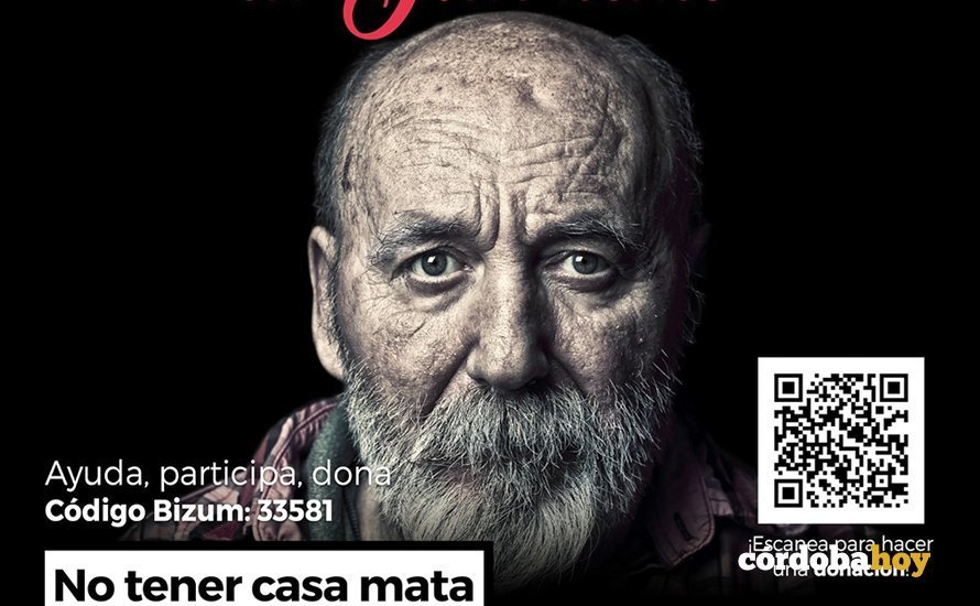 Cartel de la campaña de Cáritas 'Haz que les llegue la Navidad'