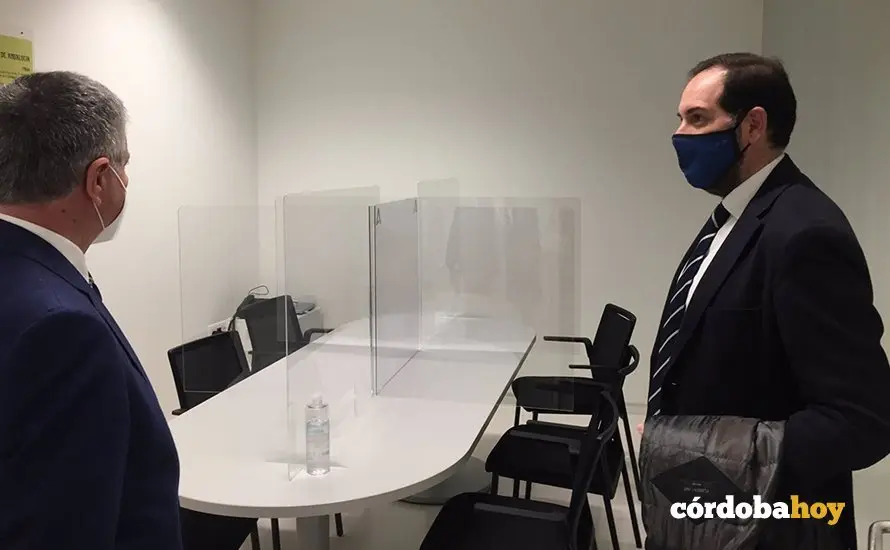 El director general de Justicia Juvenil y Cooperaci&oacute;n, Francisco Ontiveros, en el nuevo PIMA de la Ciudad de la Justicia de C&oacute;rdoba