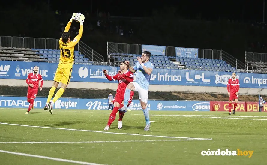 Partido de Copa del Rey entre Ciudad de Lucena y Sevilla