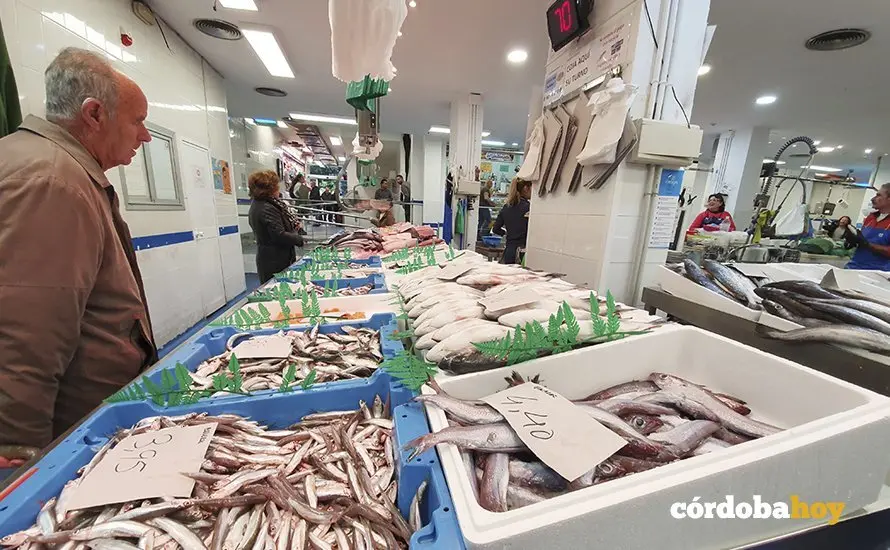Pescado en el Mercado de Ciudad Jard&iacute;n