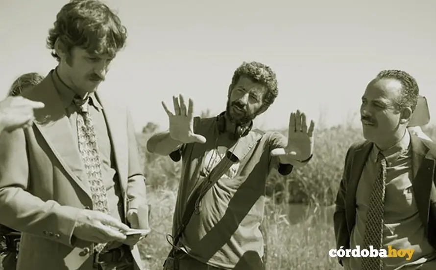 Imagen que aparece en el libro El cine de Alberto Rodr&iacute;guez. Conversaciones