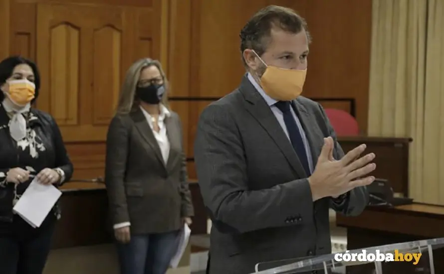 David Dorado en rueda de prensa