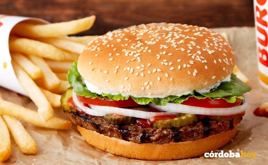 Hamburguesa del Burger King