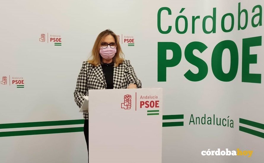 María Ángeles Luna, senadora del PSOE