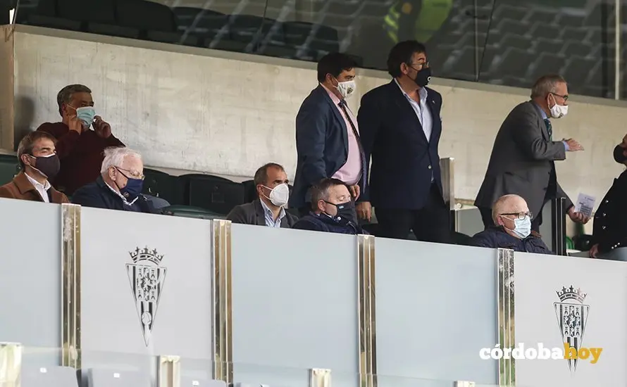 Palco del C&oacute;rdoba CF contra el Yeclano