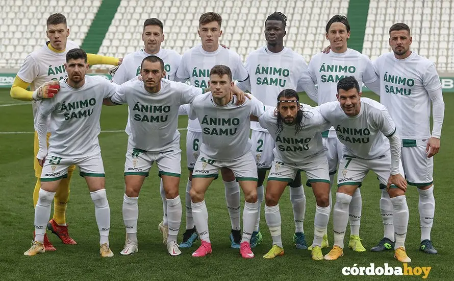 Mensaje de &aacute;nimo del equipo a su compa&ntilde;ero Samu