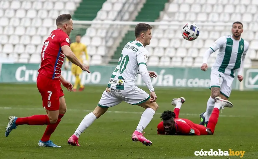 Encuentro entre el C&oacute;rdoba CF y el Recreativo Granada