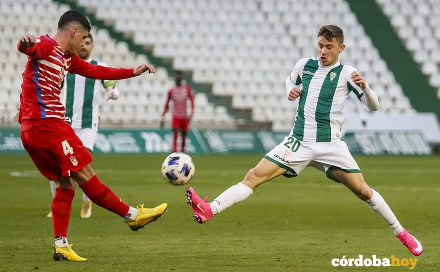 Encuentro entre el C&oacute;rdoba CF y el Recreativo Granada