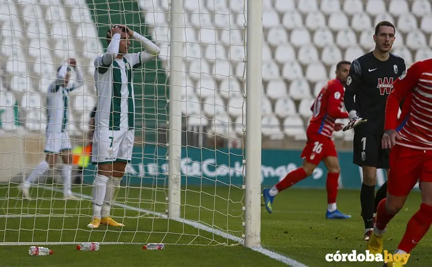 Encuentro entre el C&oacute;rdoba CF y el Recreativo Granada