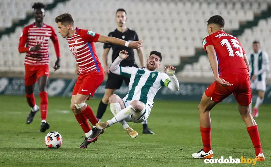 Encuentro entre el C&oacute;rdoba CF y el Recreativo Granada